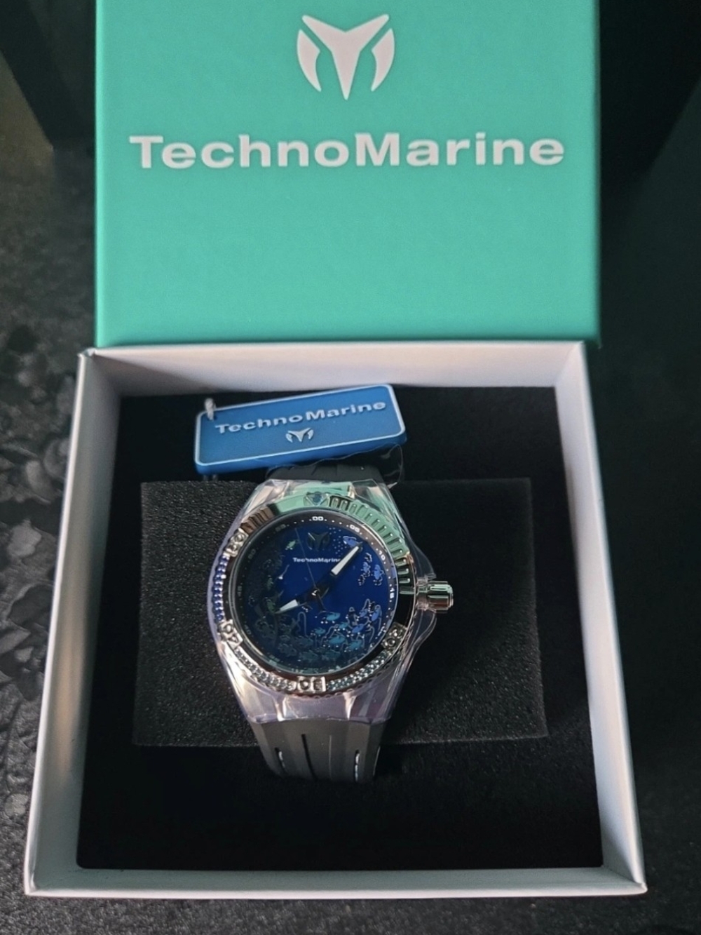 TM-125008 Technomarine Cruise Dream Blue Mother-of-Pearl Dial Unisex Watch 40mm